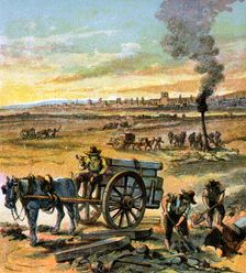 The Great Plague of 1665, (c1850)