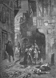 The Great Plague: scenes in the streets of London, 1665-1666 (1905)