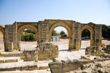 The Great Portico at Madinat al-Zahara (Medina Azahara), Spain, 2007. Creator: Samuel Magal