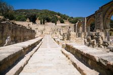 The Great Portico at Madinat al-Zahara (Medina Azahara), Spain, 2007. Creator: Samuel Magal