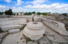 The Great Propylaea at Eleusis, Greece. Creator: Samuel Magal