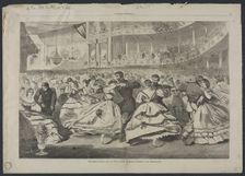 The Great Russian Ball at the Academy of Music, November 5, 1863, 1863. Creator: Winslow Homer (American, 1836-1910)