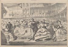 The Great Russian Ball at the Academy of Music, November 5, 1863, published 1863. Creator: Winslow Homer