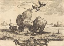 The Great Rock, 1623. Creator: Jacques Callot