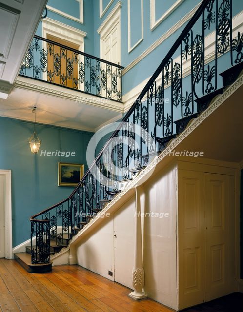 The Great Staircase at Kenwood House, Hampstead, London, 1989. Artist: Paul Highnam