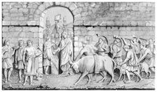 The Great Sacrifice of the Romans on Undertaking a War Artist: James Gardner