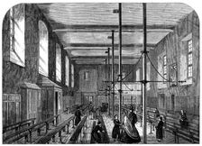 The Great Schools of England: Christ's Hospital - the Grammar-School, 1862. Creator: Unknown