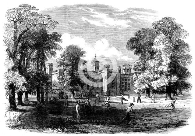 The Great Schools of England, Rugby School, 1862. Creator: Unknown.