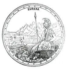 The Great Seal of California, 1850. Creator: Unknown