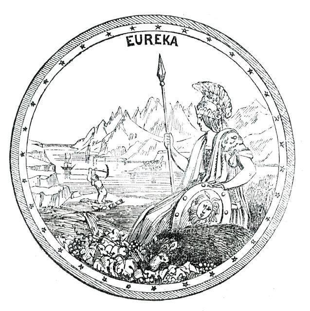 The Great Seal of California, 1850. Creator: Unknown.