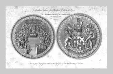 The Great Seal of the Common Wealth of England 1785. Creator: Unknown