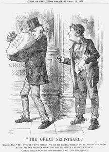 "The Great Self-Taxed", 1873. Creator: Joseph Swain