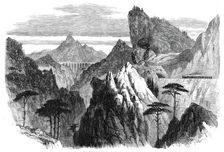 The Great Semmering Railway - the Weinzettelwand Tunnel, 1860. Creator: Unknown