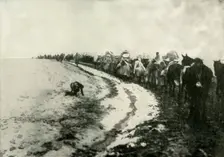 The Great Serbian Retreat (1919). Creator: Unknown