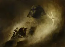The Great Sphinx of Giza, 1903