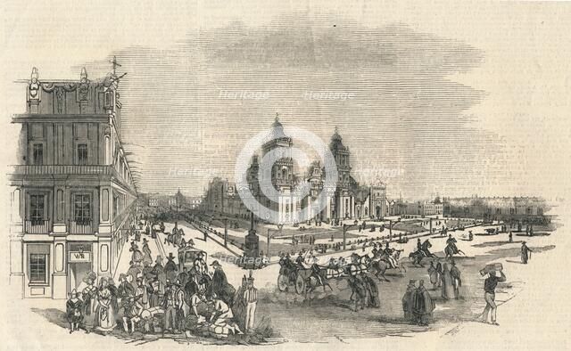'The Great Square, Mexico', 1845. Creator: Unknown.