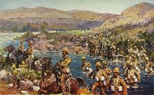 The Great Turning Movement - Crossing the Riet (1901). Creator: Unknown