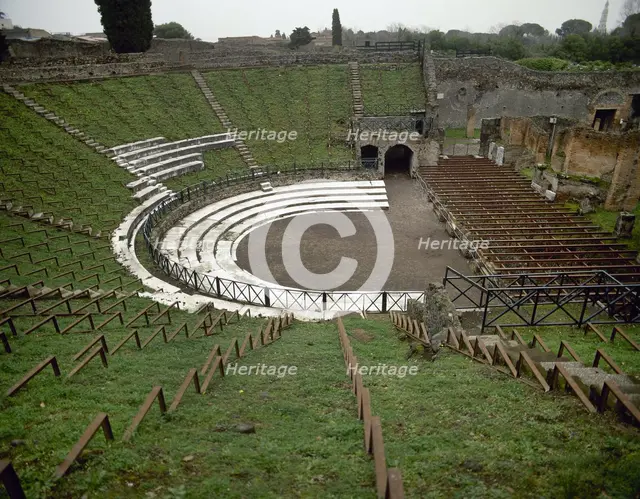 The Great Theatre, Pompeii, Italy, 2nd century (2002).  Creator: LTL.
