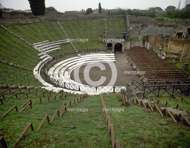 The Great Theatre, Pompeii, Italy, 2nd century (2002).  Creator: LTL.