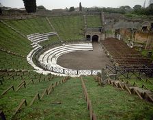 The Great Theatre, Pompeii, Italy, 2nd century (2002). Creator: LTL