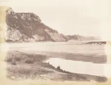 The Great Torr and Crawley Rocks, 1853-56. Creator: John Dillwyn Llewelyn