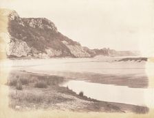 The Great Torr and Crawley Rocks, 1853-56. Creator: John Dillwyn Llewelyn