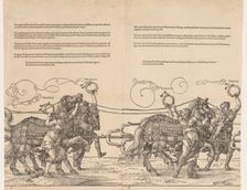 The Great Triumphal Car of Emperor Maximilian, 1523. Creator: Albrecht Dürer (German, 1471-1528)