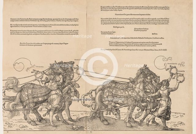 The Great Triumphal Car of Emperor Maximilian. Creator: Albrecht Dürer (German, 1471-1528).