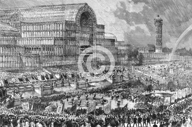 ''The Great Unionist Fete at the Crystal Palace", 1890. Creator: Unknown.