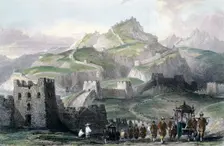 The Great Wall of China 1843. Creator: Thomas Allom