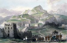 The Great Wall of China 1843. Creator: Thomas Allom