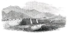 The Great Wall of China, seen from the Top of the Tower, 1850. Creator: Smyth