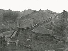 The Great Wall, Pekin China, 1895. Creator: Unknown