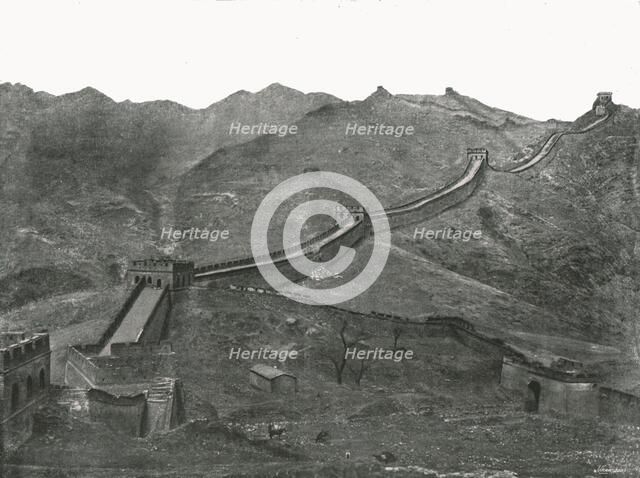 The Great Wall, Pekin', China, 1895.  Creator: Unknown.