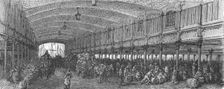 The Great Warehouse-St. Katherine's Dock 1872. Creator: Gustave Doré