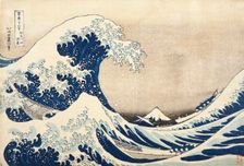 The Great Wave off Kanagawa, 1830-1831 . Creator: Hokusai