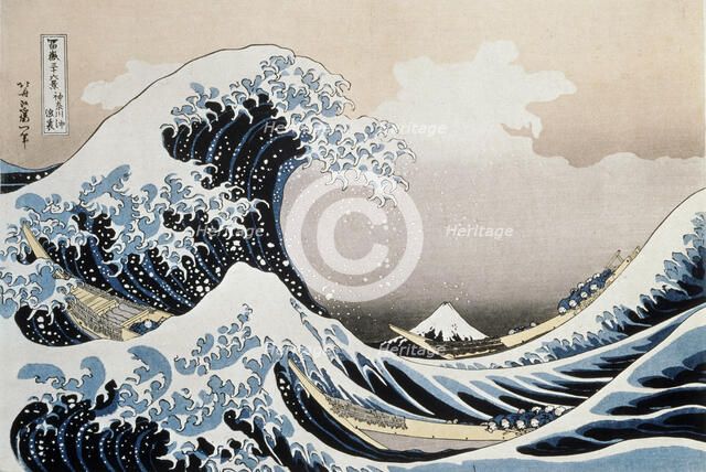 'The Great Wave off the Coast of Kanagawa', c1829-c1831. Artist: Hokusai