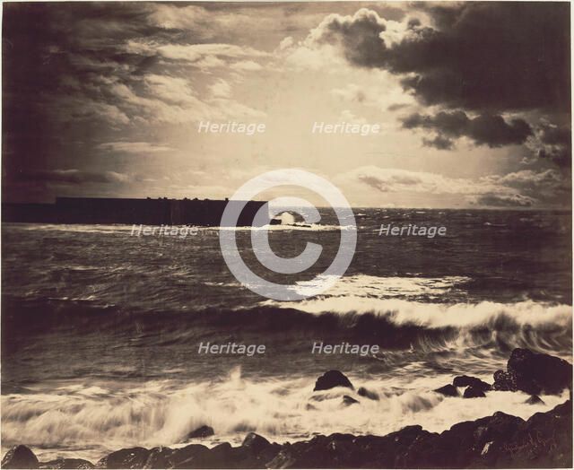 The Great Wave, Sète, 1857. Creator: Gustave Le Gray.