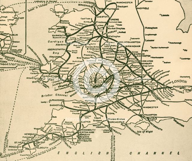 'The Great Western Railway', 1930. Creator: Unknown.
