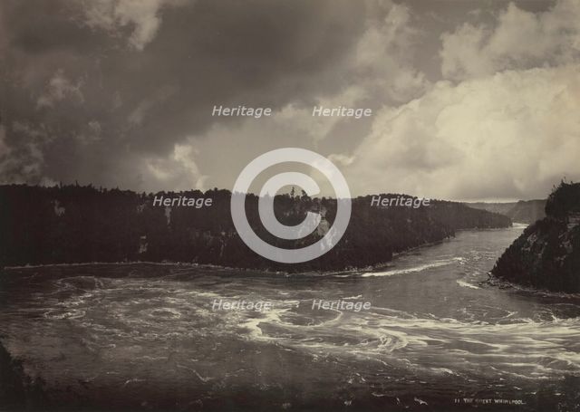 The Great Whirlpool, Niagara, c. 1880s. Creator: Unidentified Photographer.