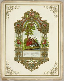 The Greatest Bliss that Mortals Know (valentine), c. 1850. Creator: Unknown