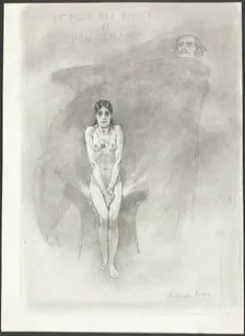 The Greatest Love of Don Juan, 1879. Creator: Félicien Rops