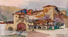 The Greek Monastery of Dohiar c19th century. Artists: Georges Kossiakoff, Ralph Nevill