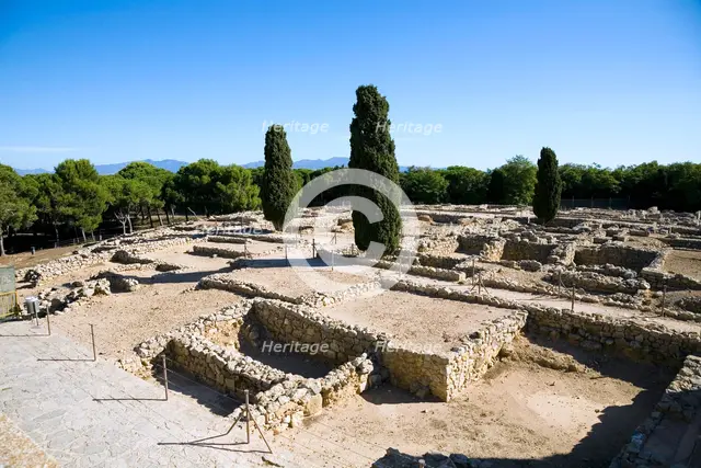 The Greek city of Emporion, Empuries, Spain, 2007. Creator: Samuel Magal.