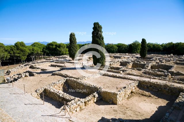 The Greek city of Emporion, Empuries, Spain, 2007. Creator: Samuel Magal.