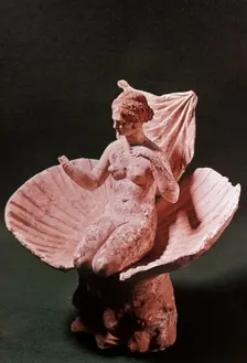 The Greek goddess Aphrodite, 3rd century