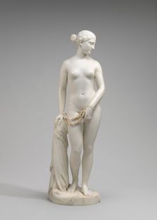 The Greek Slave, model 1841-1843, carved 1846. Creator: Hiram Powers
