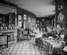 The green corridor in the White Lodge, Richmond Park, London, 1892. Artist: Bedford Lemere and Company