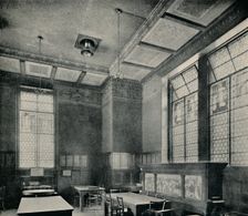 The Green Dining-room at South Kensington Museum c1870. Creator: Unknown