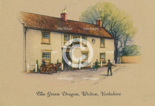 'The Green Dragon, Welton, Yorkshire', 1939. Artist: Unknown.